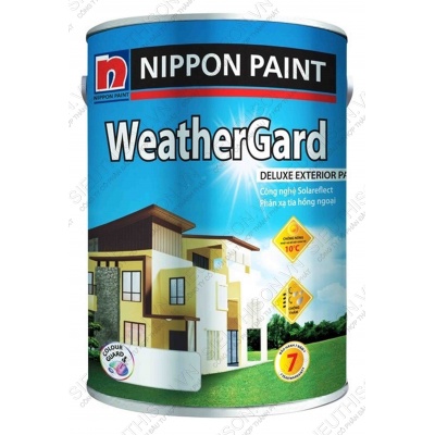 Sơn Ngoại Thất Nippon Weathergard Siêu Bóng
