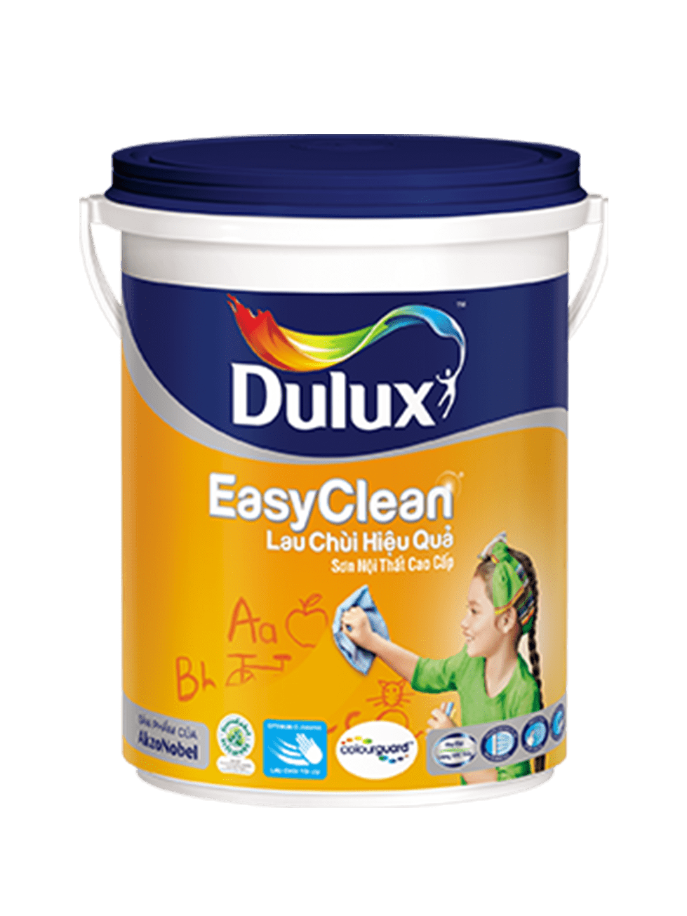 Sơn nội thất ICI-Dulux lau chùi hiệu quả