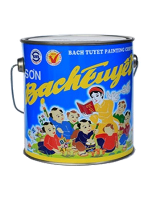Sơn chống rỉ đỏ mờ Bạch Tuyết