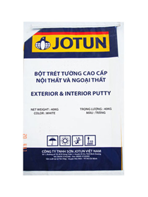 Bột trét Jotun trong & ngoài nhà